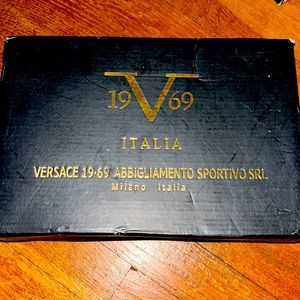 1969 Versace shinny red shoes